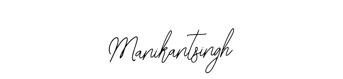 How to make Manikantsingh name signature. Use Bearetta-2O07w style for creating short signs online. This is the latest handwritten sign. Manikantsingh signature style 12 images and pictures png