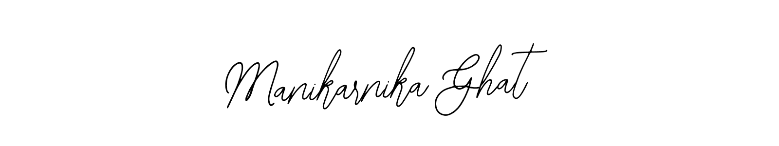 Use a signature maker to create a handwritten signature online. With this signature software, you can design (Bearetta-2O07w) your own signature for name Manikarnika Ghat. Manikarnika Ghat signature style 12 images and pictures png