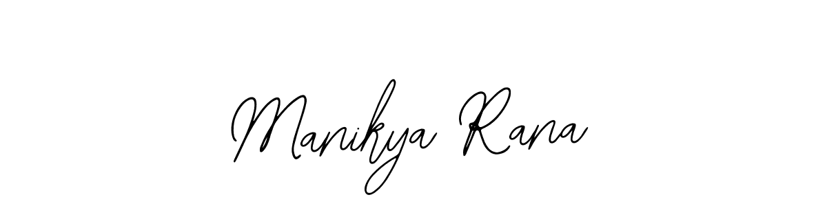 How to make Manikya Rana signature? Bearetta-2O07w is a professional autograph style. Create handwritten signature for Manikya Rana name. Manikya Rana signature style 12 images and pictures png