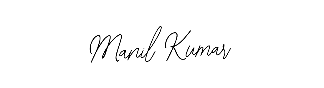 Create a beautiful signature design for name Manil Kumar. With this signature (Bearetta-2O07w) fonts, you can make a handwritten signature for free. Manil Kumar signature style 12 images and pictures png