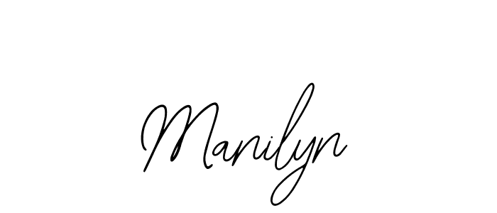 Design your own signature with our free online signature maker. With this signature software, you can create a handwritten (Bearetta-2O07w) signature for name Manilyn. Manilyn signature style 12 images and pictures png
