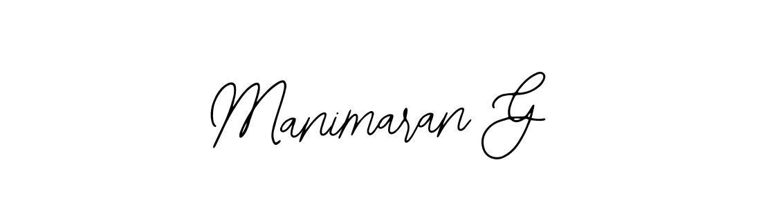 Create a beautiful signature design for name Manimaran G. With this signature (Bearetta-2O07w) fonts, you can make a handwritten signature for free. Manimaran G signature style 12 images and pictures png