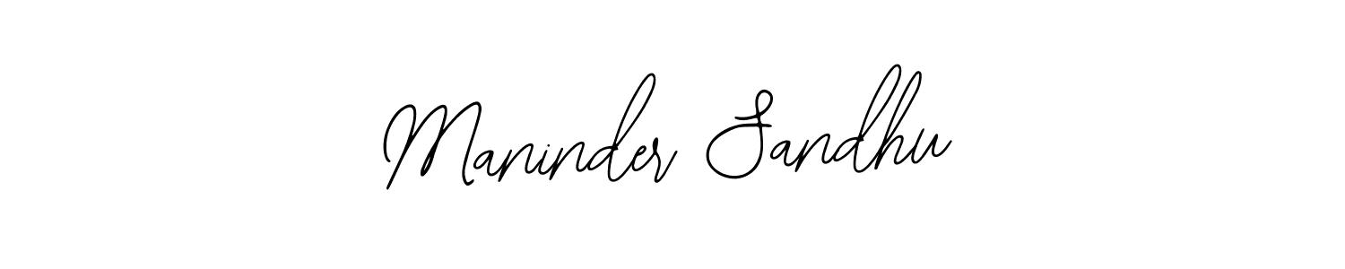 Create a beautiful signature design for name Maninder Sandhu. With this signature (Bearetta-2O07w) fonts, you can make a handwritten signature for free. Maninder Sandhu signature style 12 images and pictures png