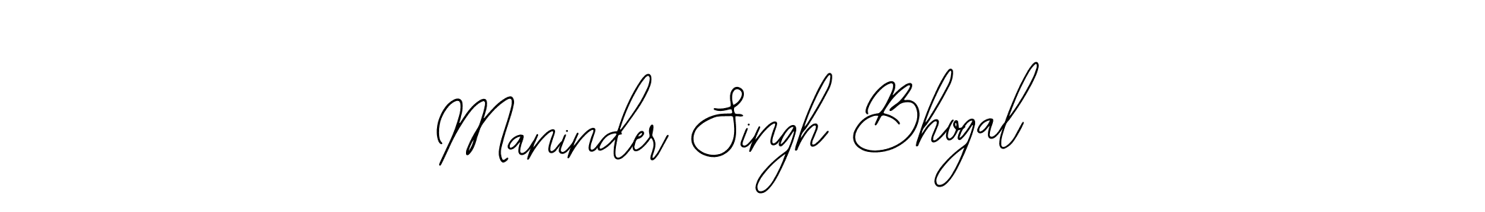 How to make Maninder Singh Bhogal signature? Bearetta-2O07w is a professional autograph style. Create handwritten signature for Maninder Singh Bhogal name. Maninder Singh Bhogal signature style 12 images and pictures png