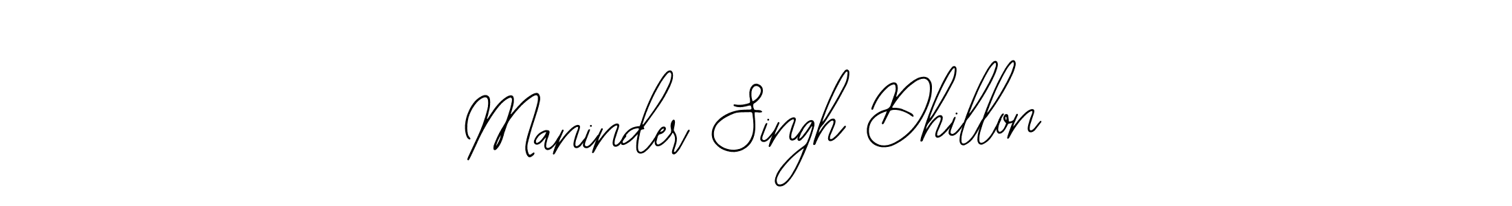 Maninder Singh Dhillon stylish signature style. Best Handwritten Sign (Bearetta-2O07w) for my name. Handwritten Signature Collection Ideas for my name Maninder Singh Dhillon. Maninder Singh Dhillon signature style 12 images and pictures png