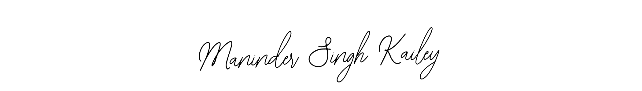 Bearetta-2O07w is a professional signature style that is perfect for those who want to add a touch of class to their signature. It is also a great choice for those who want to make their signature more unique. Get Maninder Singh Kailey name to fancy signature for free. Maninder Singh Kailey signature style 12 images and pictures png