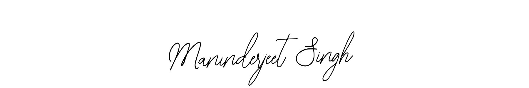 Use a signature maker to create a handwritten signature online. With this signature software, you can design (Bearetta-2O07w) your own signature for name Maninderjeet Singh. Maninderjeet Singh signature style 12 images and pictures png