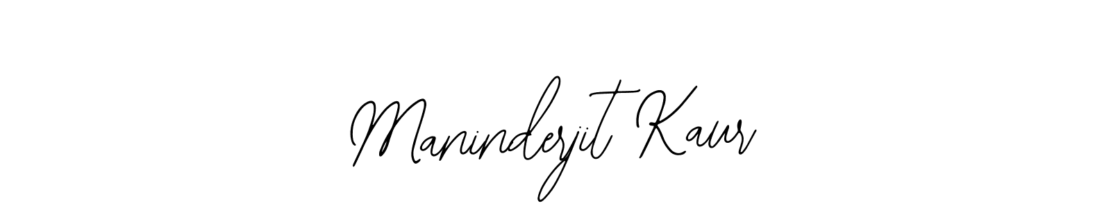 You should practise on your own different ways (Bearetta-2O07w) to write your name (Maninderjit Kaur) in signature. don't let someone else do it for you. Maninderjit Kaur signature style 12 images and pictures png