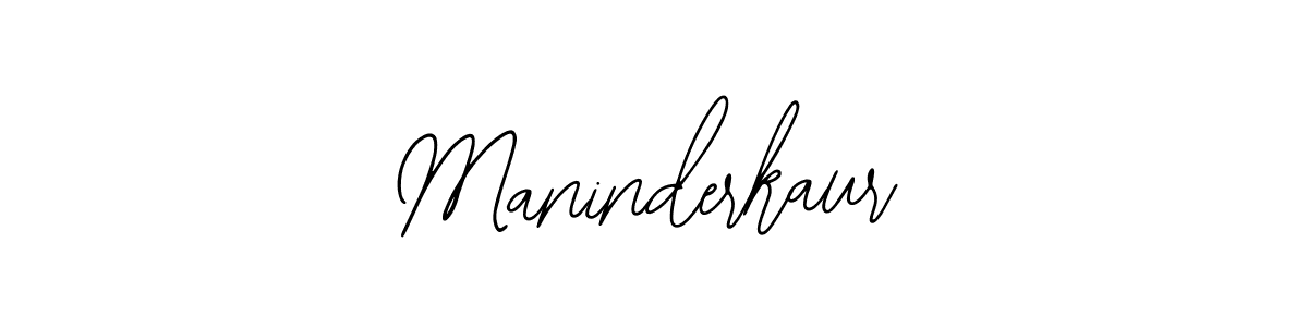 Use a signature maker to create a handwritten signature online. With this signature software, you can design (Bearetta-2O07w) your own signature for name Maninderkaur. Maninderkaur signature style 12 images and pictures png