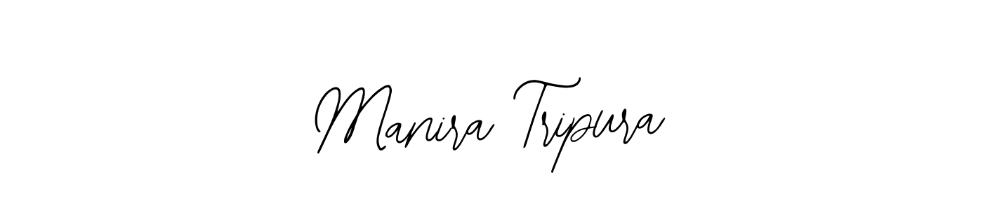 How to make Manira Tripura signature? Bearetta-2O07w is a professional autograph style. Create handwritten signature for Manira Tripura name. Manira Tripura signature style 12 images and pictures png