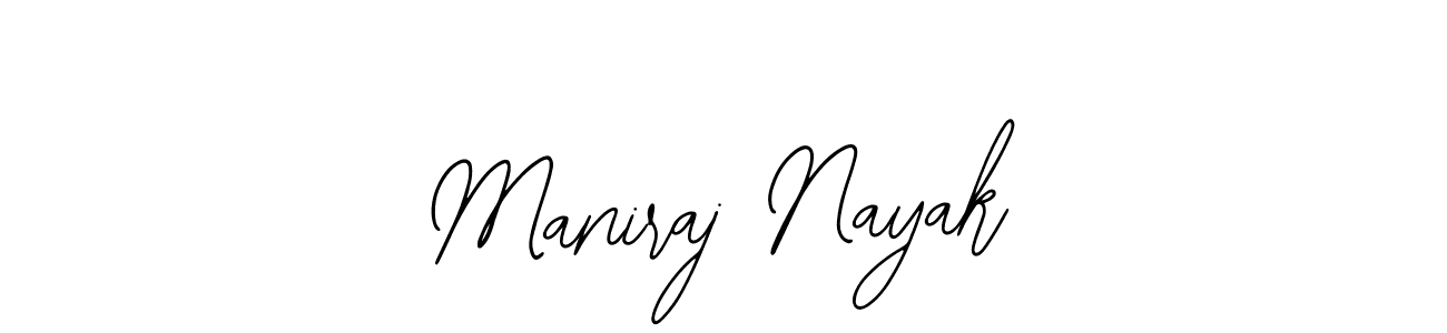 Design your own signature with our free online signature maker. With this signature software, you can create a handwritten (Bearetta-2O07w) signature for name Maniraj Nayak. Maniraj Nayak signature style 12 images and pictures png