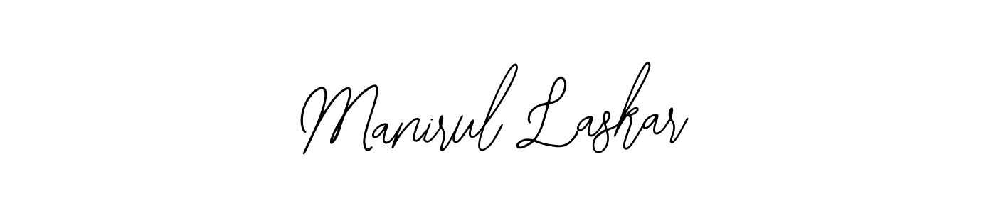 How to Draw Manirul Laskar signature style? Bearetta-2O07w is a latest design signature styles for name Manirul Laskar. Manirul Laskar signature style 12 images and pictures png