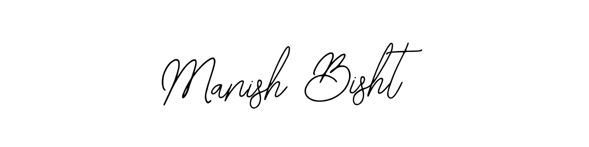 Manish Bisht stylish signature style. Best Handwritten Sign (Bearetta-2O07w) for my name. Handwritten Signature Collection Ideas for my name Manish Bisht. Manish Bisht signature style 12 images and pictures png
