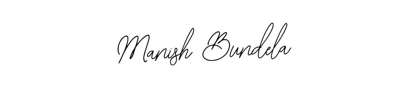 How to make Manish Bundela signature? Bearetta-2O07w is a professional autograph style. Create handwritten signature for Manish Bundela name. Manish Bundela signature style 12 images and pictures png