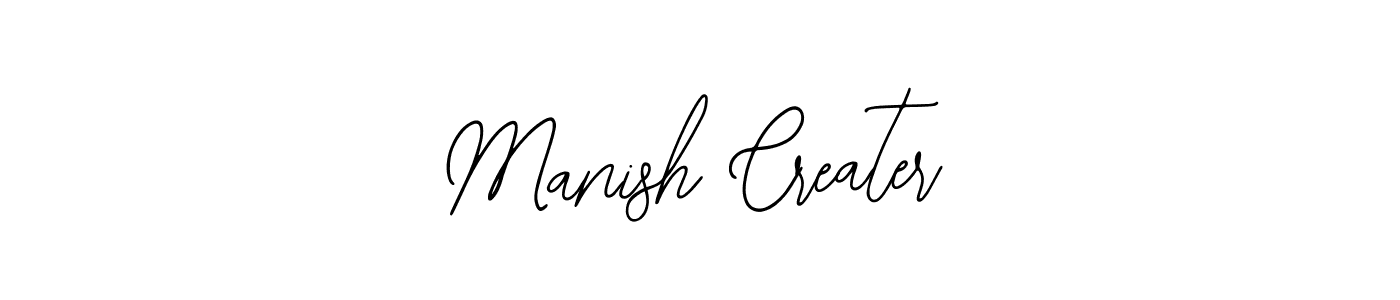 Similarly Bearetta-2O07w is the best handwritten signature design. Signature creator online .You can use it as an online autograph creator for name Manish Creater. Manish Creater signature style 12 images and pictures png