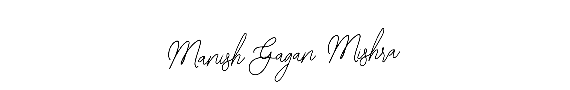 How to make Manish Gagan Mishra name signature. Use Bearetta-2O07w style for creating short signs online. This is the latest handwritten sign. Manish Gagan Mishra signature style 12 images and pictures png