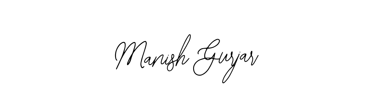 Make a beautiful signature design for name Manish Gurjar. With this signature (Bearetta-2O07w) style, you can create a handwritten signature for free. Manish Gurjar signature style 12 images and pictures png