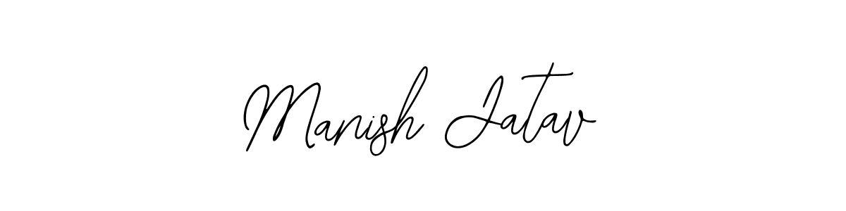 The best way (Bearetta-2O07w) to make a short signature is to pick only two or three words in your name. The name Manish Jatav include a total of six letters. For converting this name. Manish Jatav signature style 12 images and pictures png