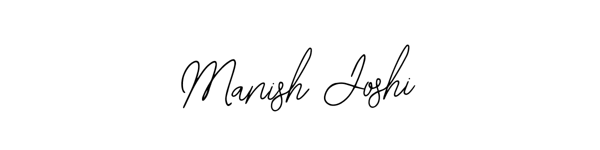 The best way (Bearetta-2O07w) to make a short signature is to pick only two or three words in your name. The name Manish Joshi include a total of six letters. For converting this name. Manish Joshi signature style 12 images and pictures png