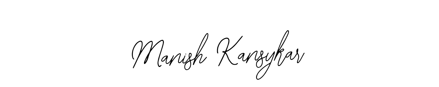 The best way (Bearetta-2O07w) to make a short signature is to pick only two or three words in your name. The name Manish Kansykar include a total of six letters. For converting this name. Manish Kansykar signature style 12 images and pictures png