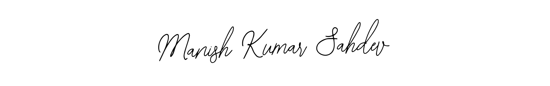 Make a beautiful signature design for name Manish Kumar Sahdev. Use this online signature maker to create a handwritten signature for free. Manish Kumar Sahdev signature style 12 images and pictures png