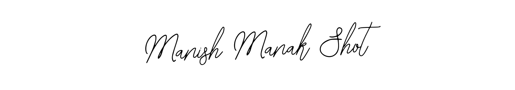 Also You can easily find your signature by using the search form. We will create Manish Manak Shot name handwritten signature images for you free of cost using Bearetta-2O07w sign style. Manish Manak Shot signature style 12 images and pictures png
