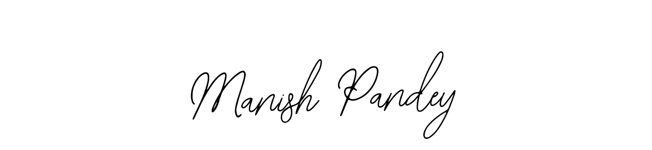 Manish Pandey stylish signature style. Best Handwritten Sign (Bearetta-2O07w) for my name. Handwritten Signature Collection Ideas for my name Manish Pandey. Manish Pandey signature style 12 images and pictures png