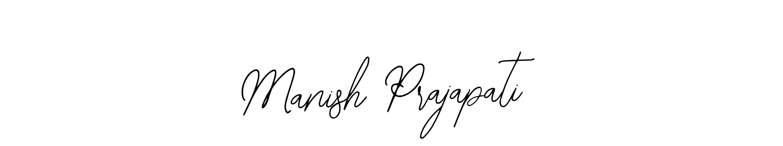 How to Draw Manish Prajapati signature style? Bearetta-2O07w is a latest design signature styles for name Manish Prajapati. Manish Prajapati signature style 12 images and pictures png