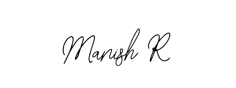 How to Draw Manish R signature style? Bearetta-2O07w is a latest design signature styles for name Manish R. Manish R signature style 12 images and pictures png