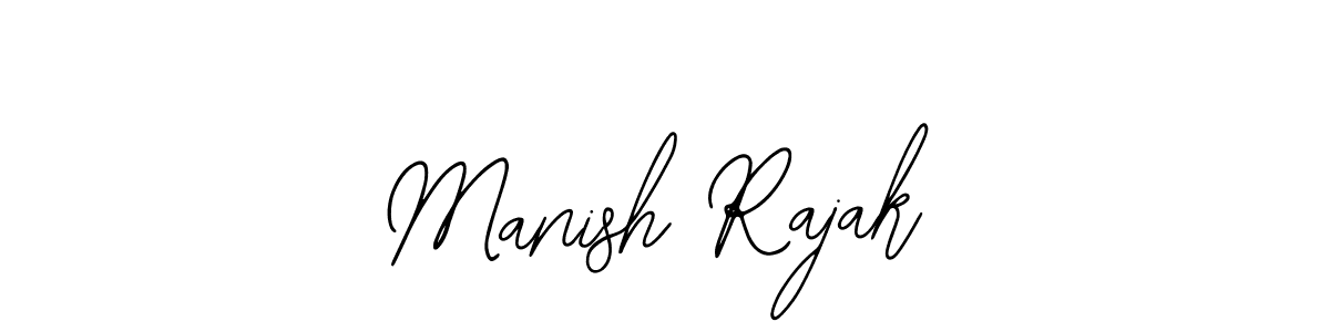 if you are searching for the best signature style for your name Manish Rajak. so please give up your signature search. here we have designed multiple signature styles  using Bearetta-2O07w. Manish Rajak signature style 12 images and pictures png