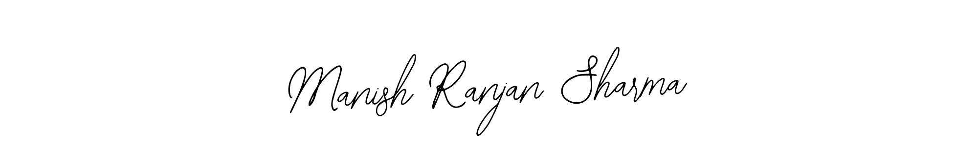 You should practise on your own different ways (Bearetta-2O07w) to write your name (Manish Ranjan Sharma) in signature. don't let someone else do it for you. Manish Ranjan Sharma signature style 12 images and pictures png