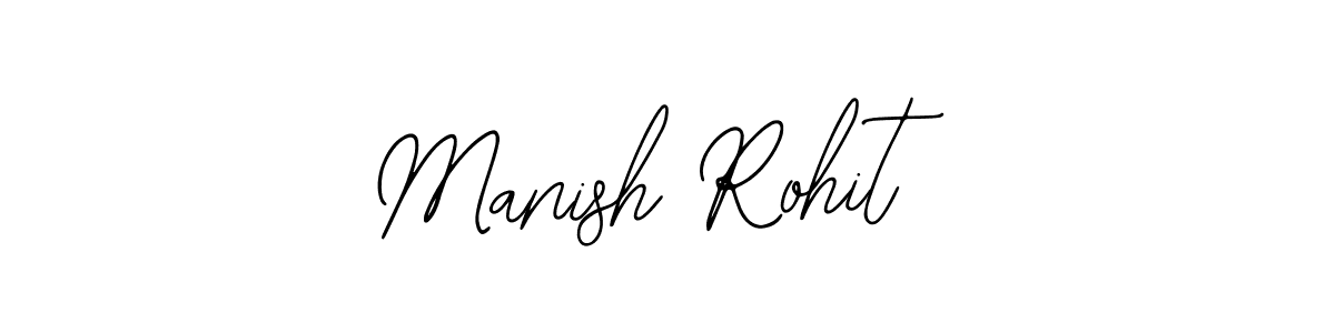 Also You can easily find your signature by using the search form. We will create Manish Rohit name handwritten signature images for you free of cost using Bearetta-2O07w sign style. Manish Rohit signature style 12 images and pictures png