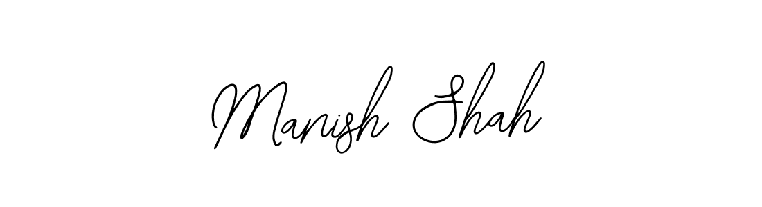 Make a beautiful signature design for name Manish Shah. With this signature (Bearetta-2O07w) style, you can create a handwritten signature for free. Manish Shah signature style 12 images and pictures png