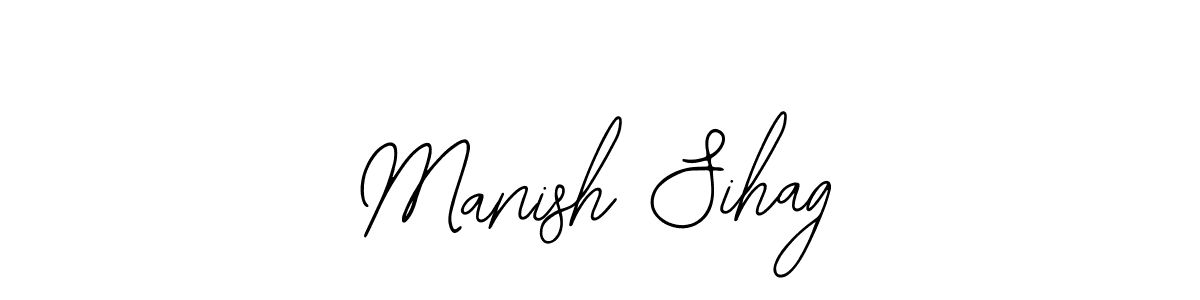 Make a beautiful signature design for name Manish Sihag. With this signature (Bearetta-2O07w) style, you can create a handwritten signature for free. Manish Sihag signature style 12 images and pictures png