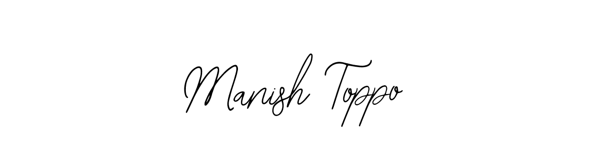 You can use this online signature creator to create a handwritten signature for the name Manish Toppo. This is the best online autograph maker. Manish Toppo signature style 12 images and pictures png