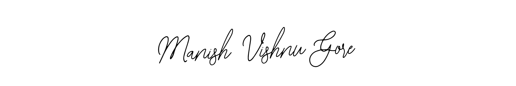 This is the best signature style for the Manish Vishnu Gore name. Also you like these signature font (Bearetta-2O07w). Mix name signature. Manish Vishnu Gore signature style 12 images and pictures png