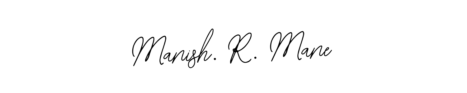 Similarly Bearetta-2O07w is the best handwritten signature design. Signature creator online .You can use it as an online autograph creator for name Manish. R. Mane. Manish. R. Mane signature style 12 images and pictures png