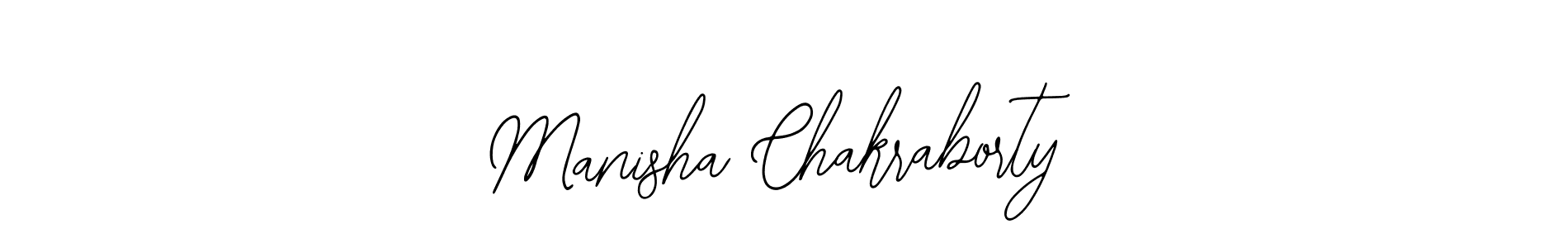 The best way (Bearetta-2O07w) to make a short signature is to pick only two or three words in your name. The name Manisha Chakraborty include a total of six letters. For converting this name. Manisha Chakraborty signature style 12 images and pictures png