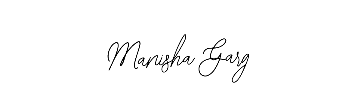 if you are searching for the best signature style for your name Manisha Garg. so please give up your signature search. here we have designed multiple signature styles  using Bearetta-2O07w. Manisha Garg signature style 12 images and pictures png