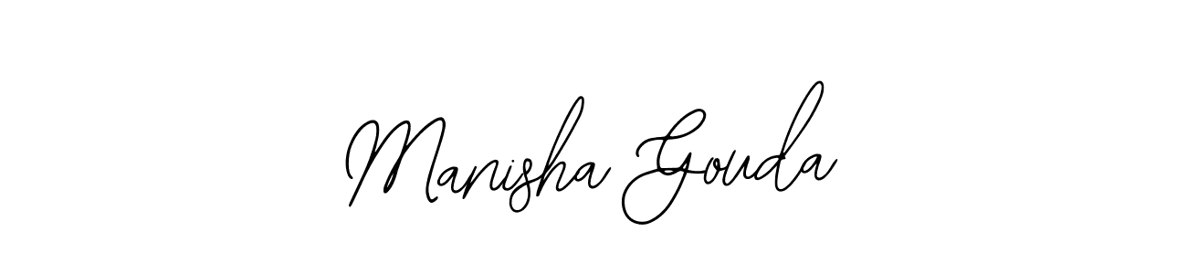 Best and Professional Signature Style for Manisha Gouda. Bearetta-2O07w Best Signature Style Collection. Manisha Gouda signature style 12 images and pictures png