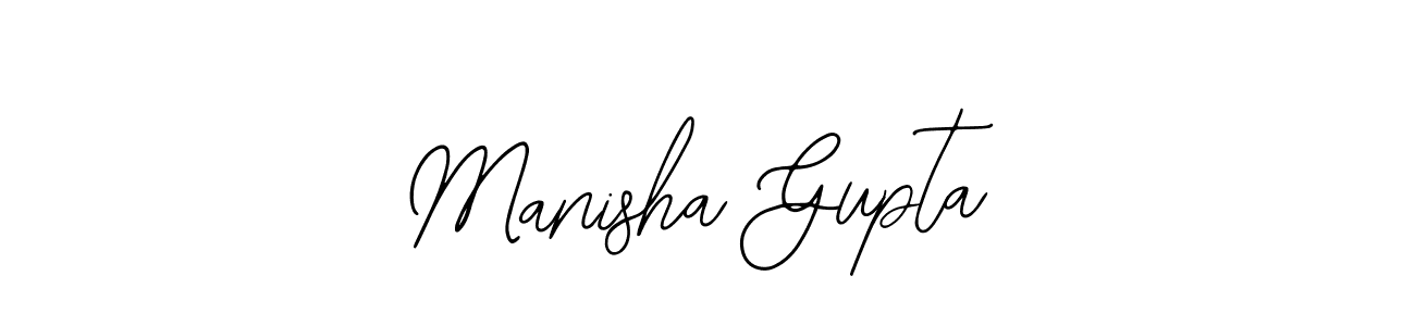 Make a beautiful signature design for name Manisha Gupta. With this signature (Bearetta-2O07w) style, you can create a handwritten signature for free. Manisha Gupta signature style 12 images and pictures png