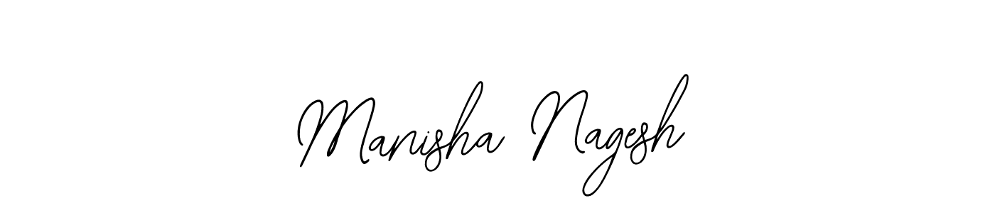 The best way (Bearetta-2O07w) to make a short signature is to pick only two or three words in your name. The name Manisha Nagesh include a total of six letters. For converting this name. Manisha Nagesh signature style 12 images and pictures png