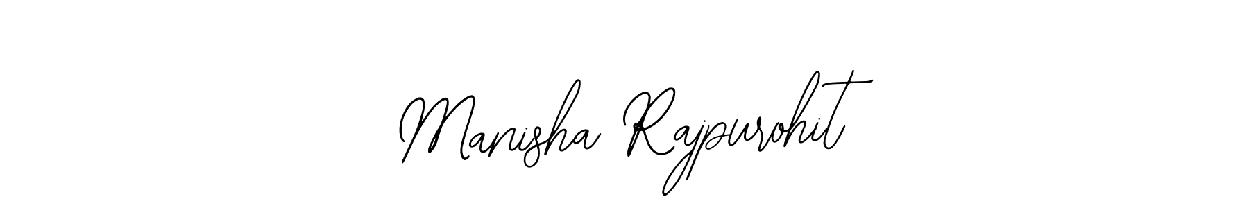 Also we have Manisha Rajpurohit name is the best signature style. Create professional handwritten signature collection using Bearetta-2O07w autograph style. Manisha Rajpurohit signature style 12 images and pictures png