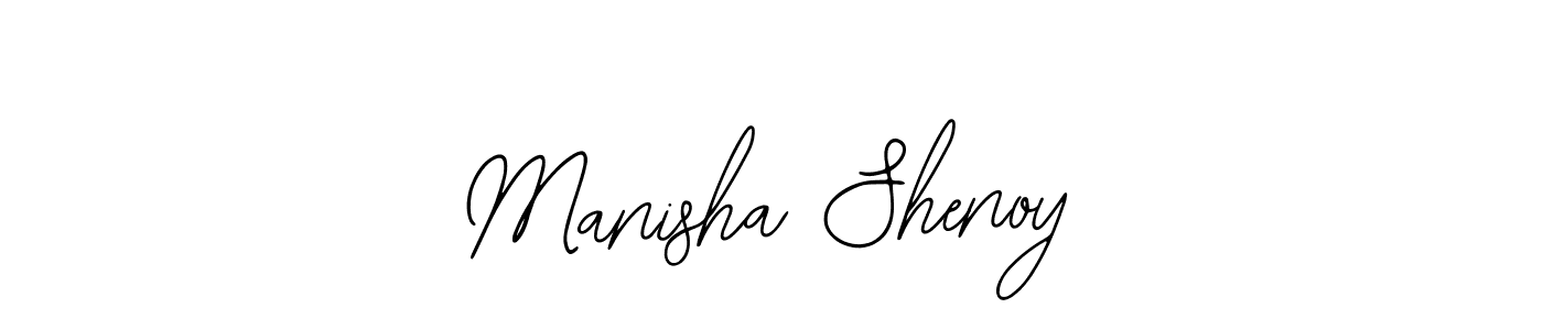 How to Draw Manisha Shenoy signature style? Bearetta-2O07w is a latest design signature styles for name Manisha Shenoy. Manisha Shenoy signature style 12 images and pictures png