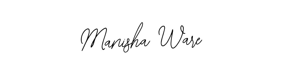 Also we have Manisha Ware name is the best signature style. Create professional handwritten signature collection using Bearetta-2O07w autograph style. Manisha Ware signature style 12 images and pictures png