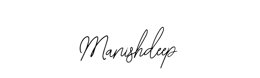 How to make Manishdeep signature? Bearetta-2O07w is a professional autograph style. Create handwritten signature for Manishdeep name. Manishdeep signature style 12 images and pictures png