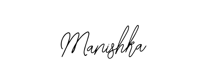 Also we have Manishka name is the best signature style. Create professional handwritten signature collection using Bearetta-2O07w autograph style. Manishka signature style 12 images and pictures png