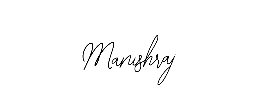 Use a signature maker to create a handwritten signature online. With this signature software, you can design (Bearetta-2O07w) your own signature for name Manishraj. Manishraj signature style 12 images and pictures png
