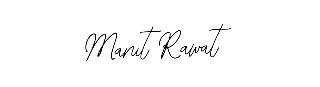 How to make Manit Rawat name signature. Use Bearetta-2O07w style for creating short signs online. This is the latest handwritten sign. Manit Rawat signature style 12 images and pictures png