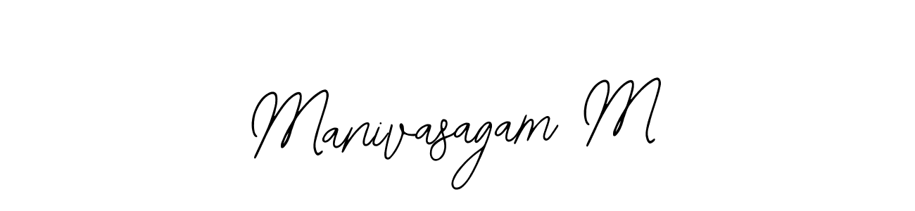 Best and Professional Signature Style for Manivasagam M. Bearetta-2O07w Best Signature Style Collection. Manivasagam M signature style 12 images and pictures png